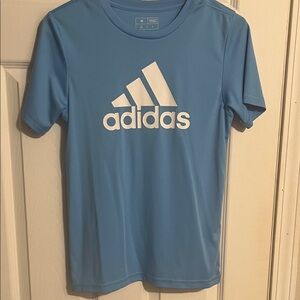Adidas Kids Sky Blue Short Sleeve Tee